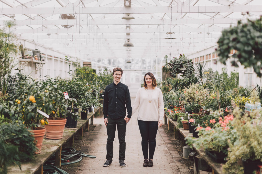 Greenhouse Engagement Session